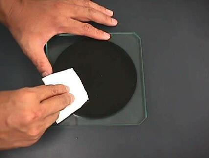 光纤连接器研磨-研磨胶垫装配